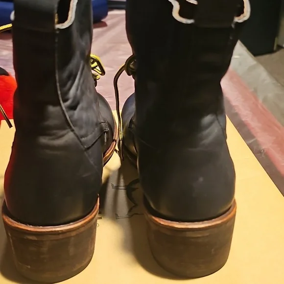 Gee Wawa Jacee Lace Up leather Boots Navy..size 7..excellent condition - Picture 3 of 7
